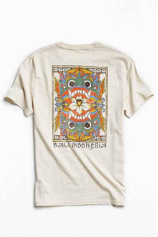 Urban Outfitters Fanclub Bali Souvenir Tee,cream,l