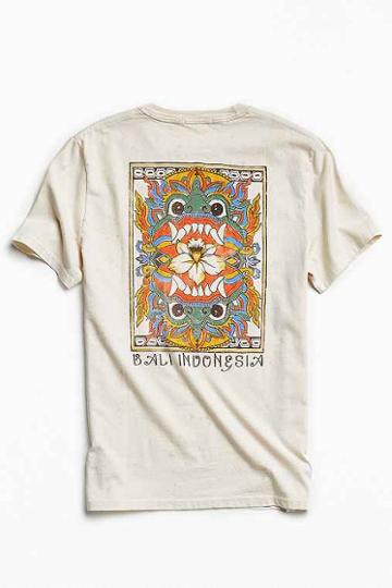 Urban Outfitters Fanclub Bali Souvenir Tee,cream,l