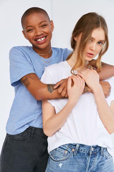 Urban Outfitters Hanes & Uo Pocket Crew-neck Tee 2-pack