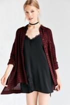 Urban Outfitters Bdg Shannen Plaid Button-down Shirt