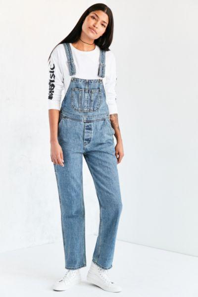 Bdg Ryder Boyfriend Overall - Blue
