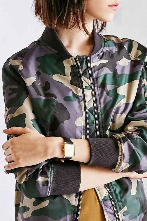 Urban Outfitters Nixon K Squared Watch,black,one Size