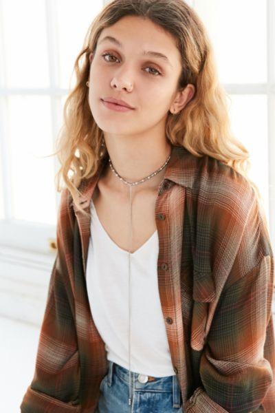 Urban Outfitters Jordan Choker Drop Necklace