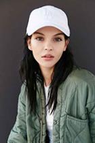 Urban Outfitters American Needle X Uo Tonal Strap-back Hat,white,one Size