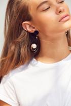 Zhuu Acrylic Pearl Drop Earring