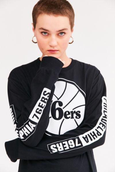 Urban Outfitters Mitchell & Ness Nba Long-sleeve Tee