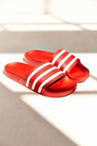 Urban Outfitters Adidas Originals Scarlet Adilette Pool Slide,red,5