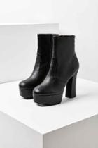 Urban Outfitters Jeffrey Campbell De Facto Ankle Boot,black,8.5