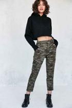 Urban Outfitters Bdg Sara Slouchy Camo Pant,green,4