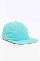 Urban Outfitters Rosin Nylon Baseball Hat,teal,one Size