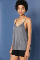Urban Outfitters Silence + Noise Stella Strappy Swing Cami,black,s