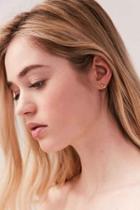Urban Outfitters 18k Gold-plated Icon Post Earring,gold,one Size
