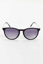 Urban Outfitters Metal Arm Classic Sunglasses,black,one Size