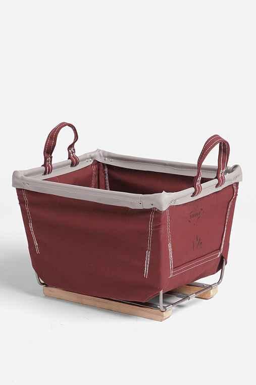 Urban Outfitters Steele Canvas Storage Bin,maroon,one Size