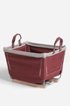 Urban Outfitters Steele Canvas Storage Bin,maroon,one Size