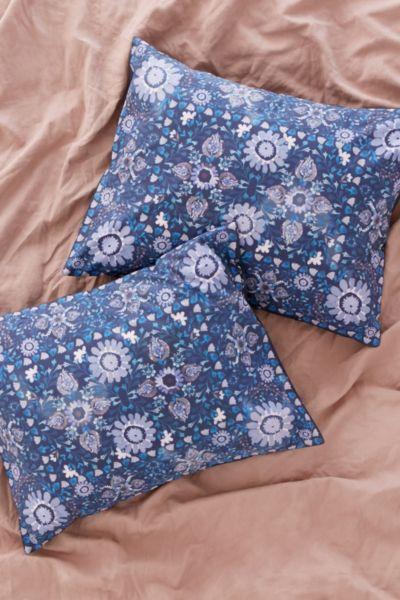Urban Outfitters Henley Folk Suzani Sham Set