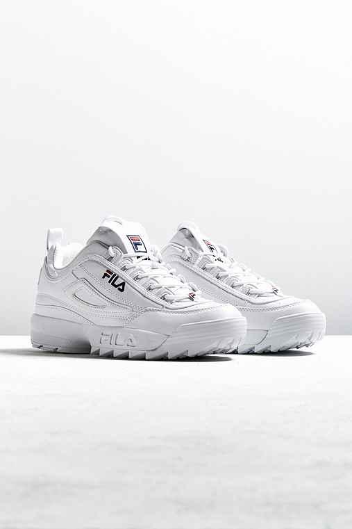 Urban Outfitters Fila Disruptor Ii Sneaker,white,8.5