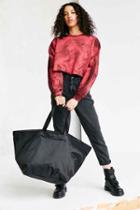 Urban Outfitters Oversized Tonal Nylon Tote Bag,black,one Size