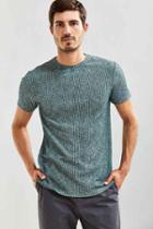 Urban Outfitters Uo Rib Tee,olive,m