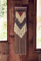 Urban Outfitters Assembly Home Alva Woven Wall Hanging,cream,one Size