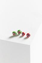 Urban Outfitters Dale Glass Bead Post Earring Set