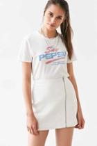Urban Outfitters Silence + Noise Zaga Mini Skirt,white,0