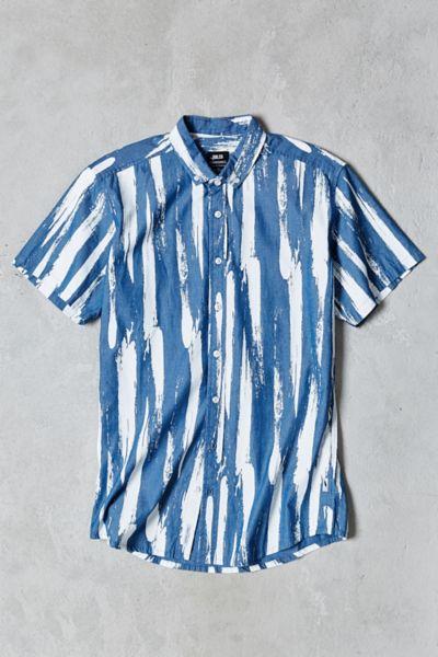 Publish Paint Stripe Denim Shirt