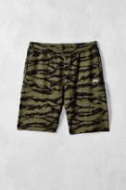 Urban Outfitters Stussy Camo Fleece Short,olive,s