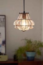 Urban Outfitters Magical Thinking Blown Glass Pendant Light,clear,one Size