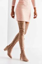 Urban Outfitters Jeffrey Campbell Cienega Over-the-knee Boot,tan,6