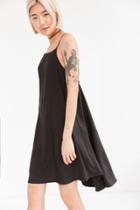 Silence + Noise Straight-neck High/low Dress