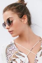 Urban Outfitters Madeline Metal Round Sunglasses