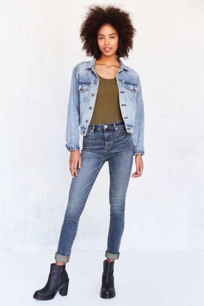 Bdg Twig High-rise Skinny Jean - Rinsed Denim