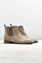 Urban Outfitters Uo Suede Chelsea Boot,grey,12