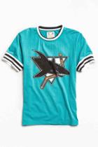 Urban Outfitters American Needle Nhl San Jose Sharks Tee,teal,l