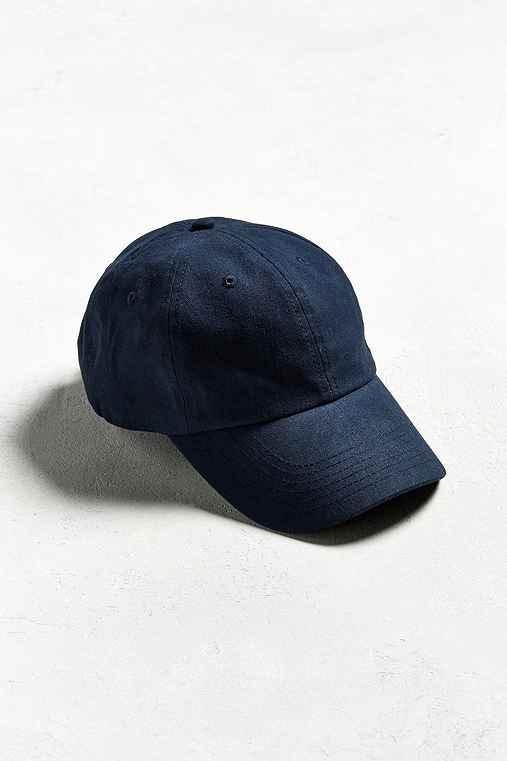 Urban Outfitters Uo Curved Brim Baseball Hat,navy,one Size