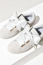 Urban Outfitters Puma Suede Heart Satin Sneaker