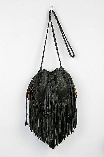 Cleobella Gita Fringe Bucket Bag