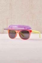 Urban Outfitters Colorblock Visor Shades,multi,one Size