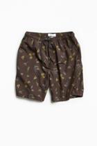 Urban Outfitters Uo Slade Printed Retro Volley Short