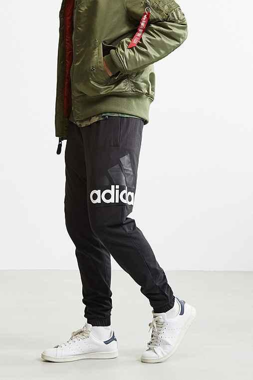 Urban Outfitters Adidas Essential Logo Track Pant,black,m