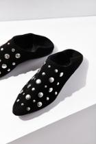 Urban Outfitters Studded Suede Babouche Flat