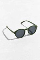 Urban Outfitters Plastic Round Sunglasses,khaki,one Size