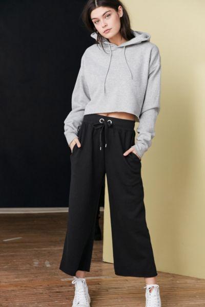 Urban Outfitters Out From Under Caitlin Cropped Wide-leg Sweatpant