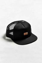 Urban Outfitters Loser Machine Widow Trucker Hat,black,one Size