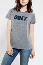 Obey Font Tee