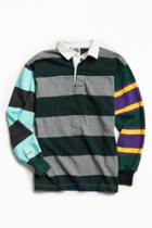 Urban Outfitters Vintage Vintage Barbarian Multi Stripe Rugby Shirt