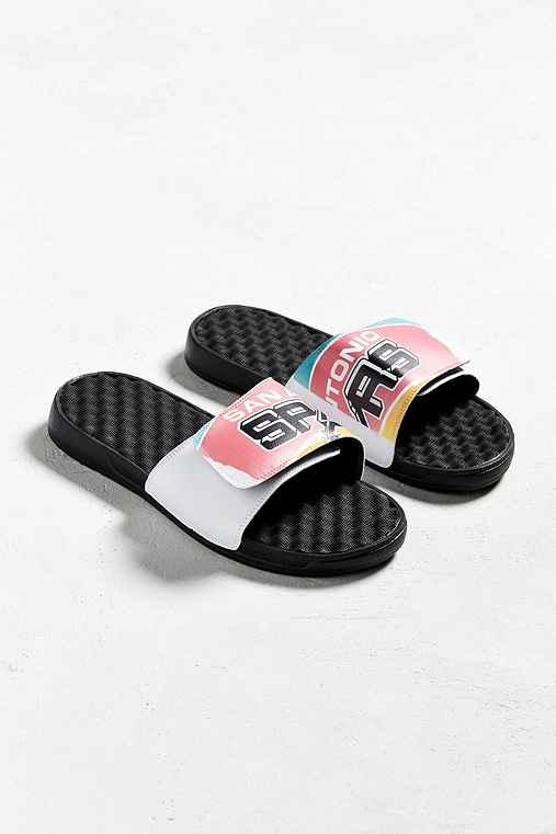 Urban Outfitters Islide San Antonio Spurs Retro Sandal,multi,12