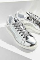 Urban Outfitters Adidas Stan Smith Metallic Boost Sneaker,silver,6.5