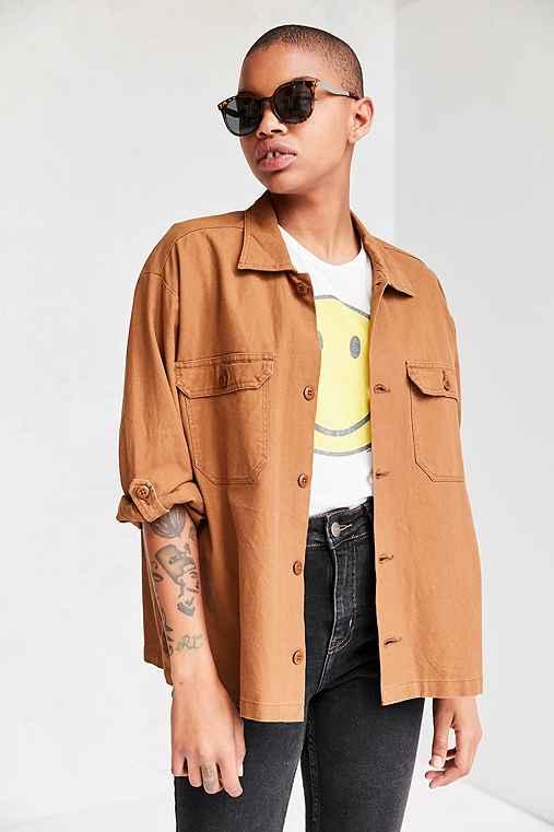 Urban Outfitters Sporty Round Sunglasses,brown,one Size